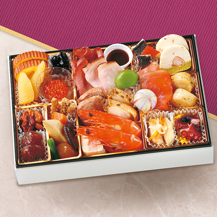 「和洋折衷 おせち一段重」（1万2960円）