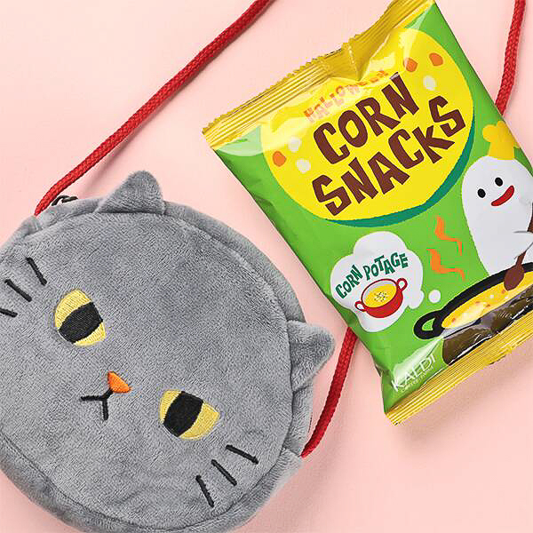 カルディコーヒーファーム「ハロウィンポシェット ネコ」