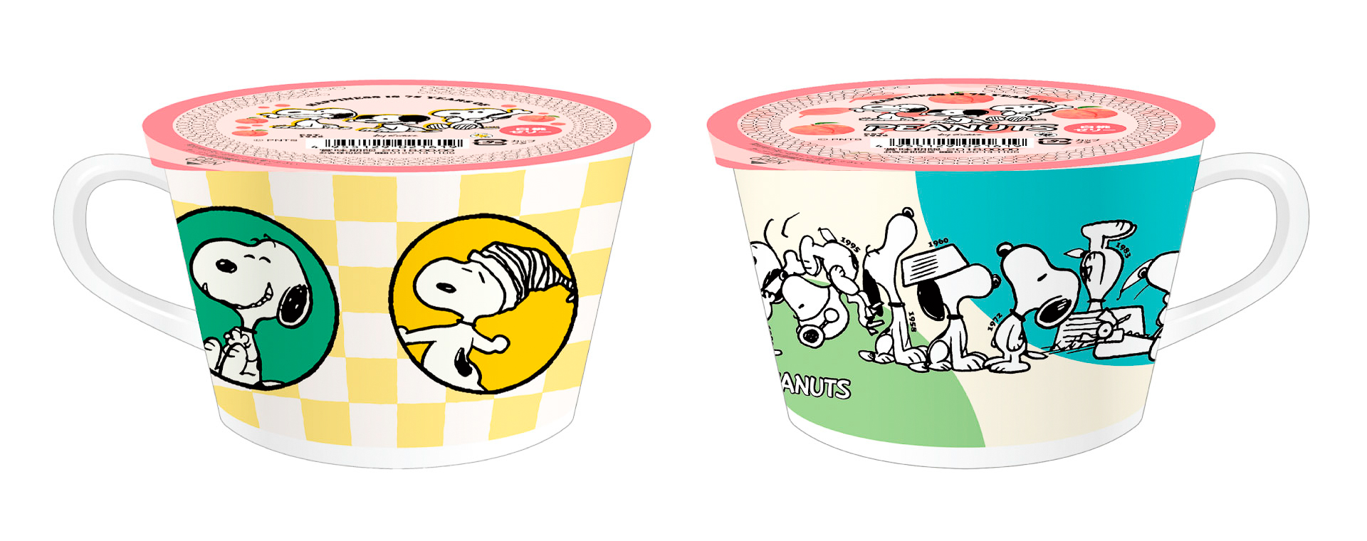 スヌーピーマグ＆白桃ゼリー