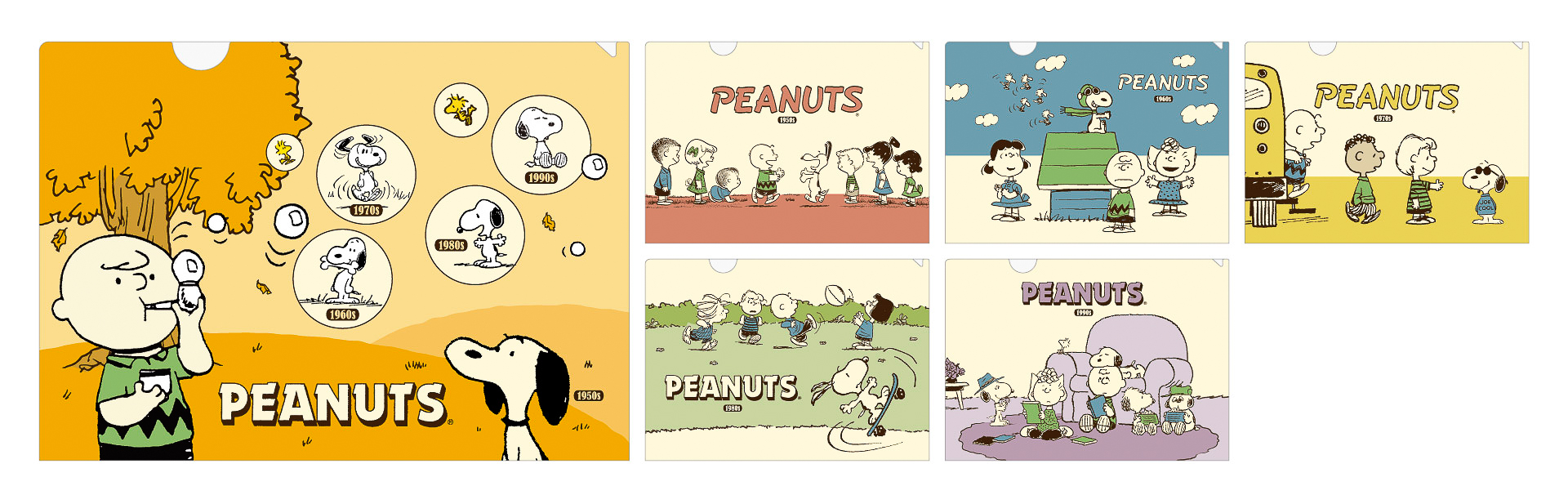 ［第1弾］「A4クリアファイル」6種類