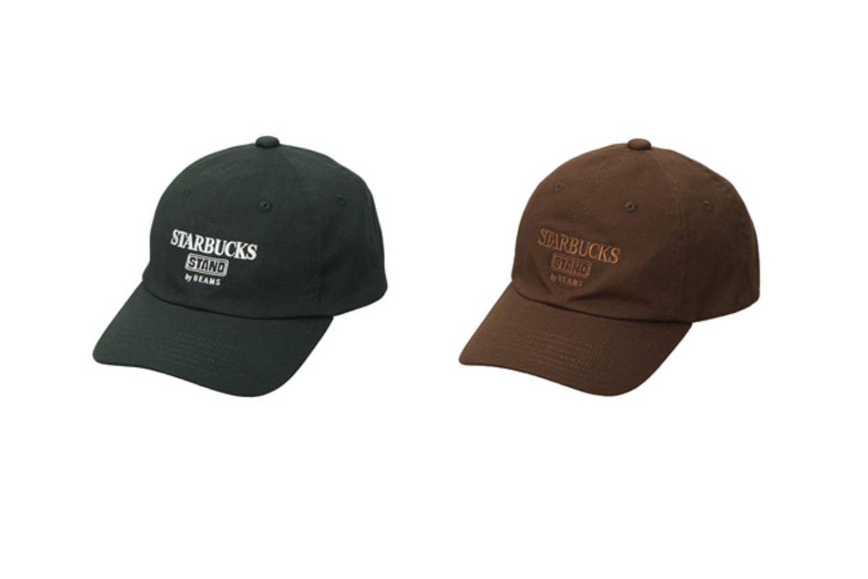 STARBUCKS STAND by BEAMS 6P LOGO キャップ