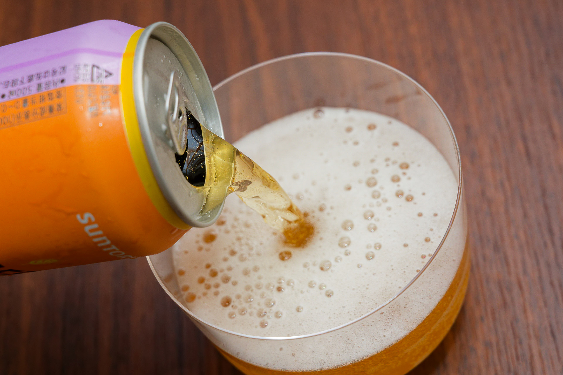 泡立ちもまさにビール