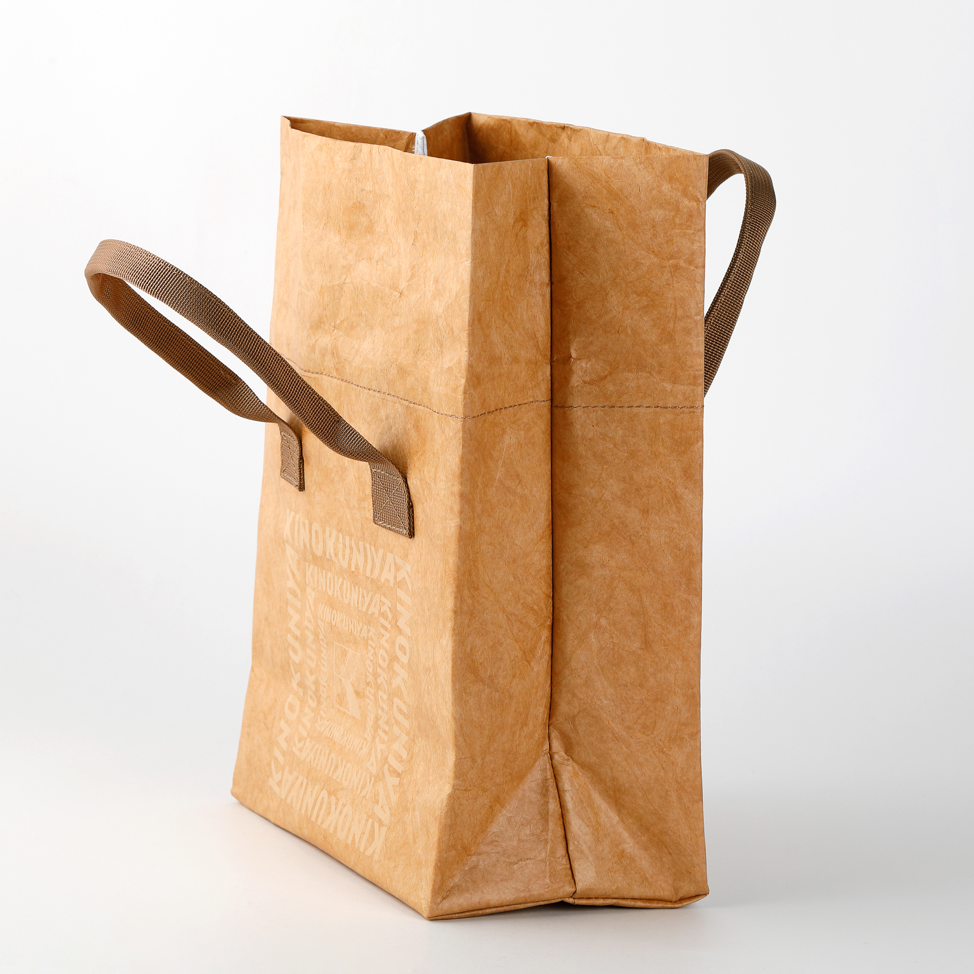 紀ノ国屋 リンクリーランチ保冷バッグ（ベージュ×クリーム）