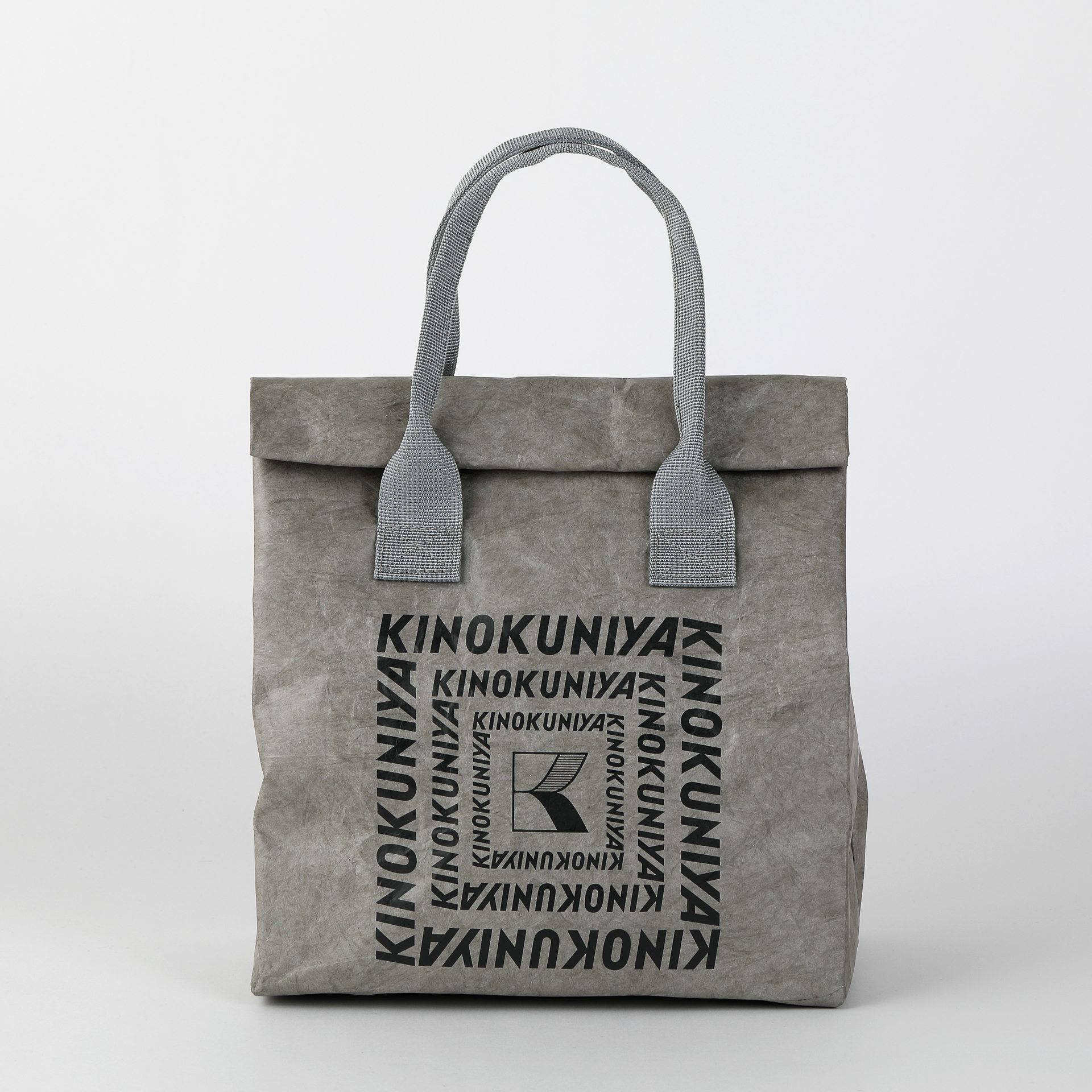 紀ノ国屋 リンクリーランチ保冷バッグ（グレー×ブラック）