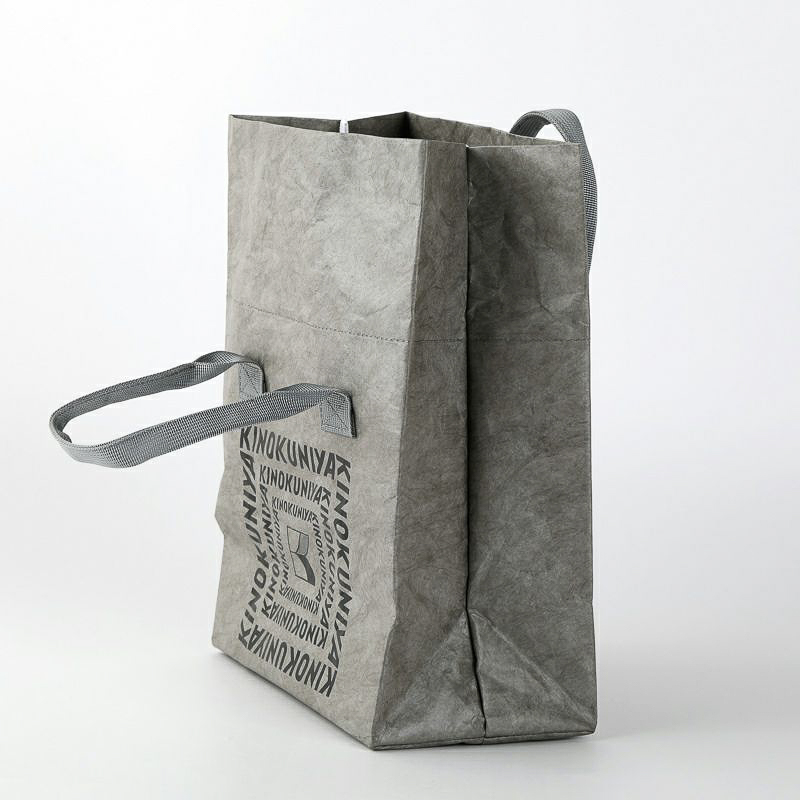 紀ノ国屋 リンクリーランチ保冷バッグ（グレー×ブラック）