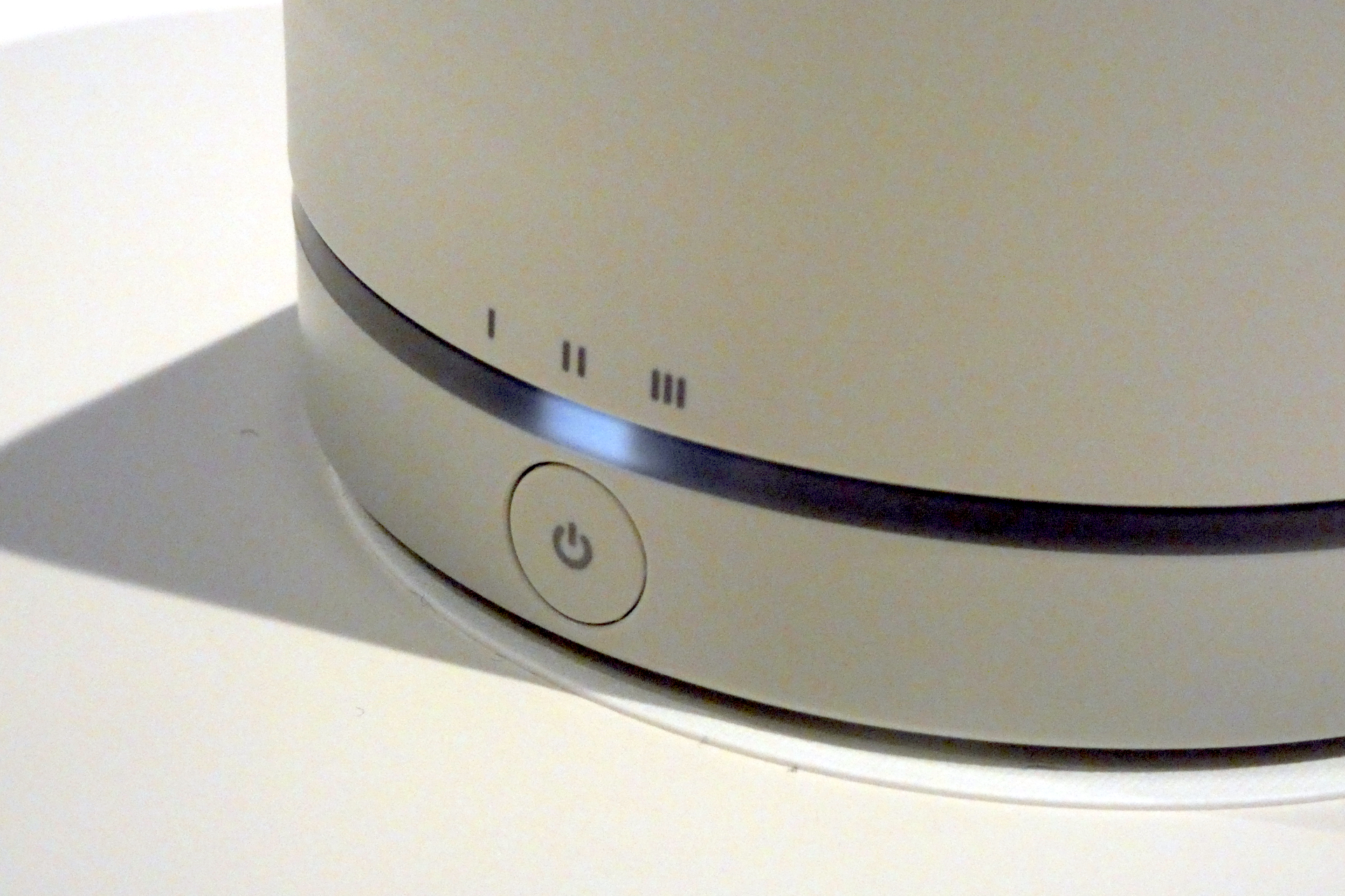 電流の強さは3段階に調節できる