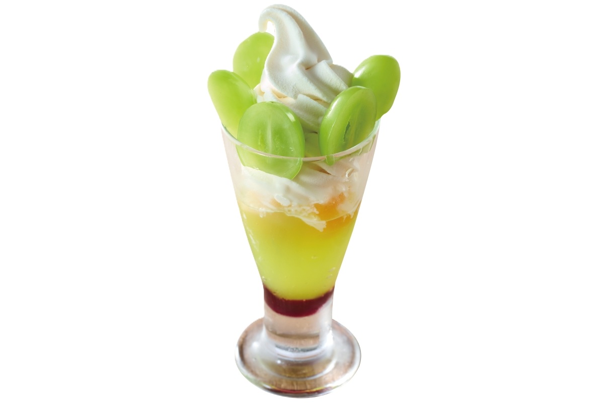 シャインマスカットのソフトパルフェ