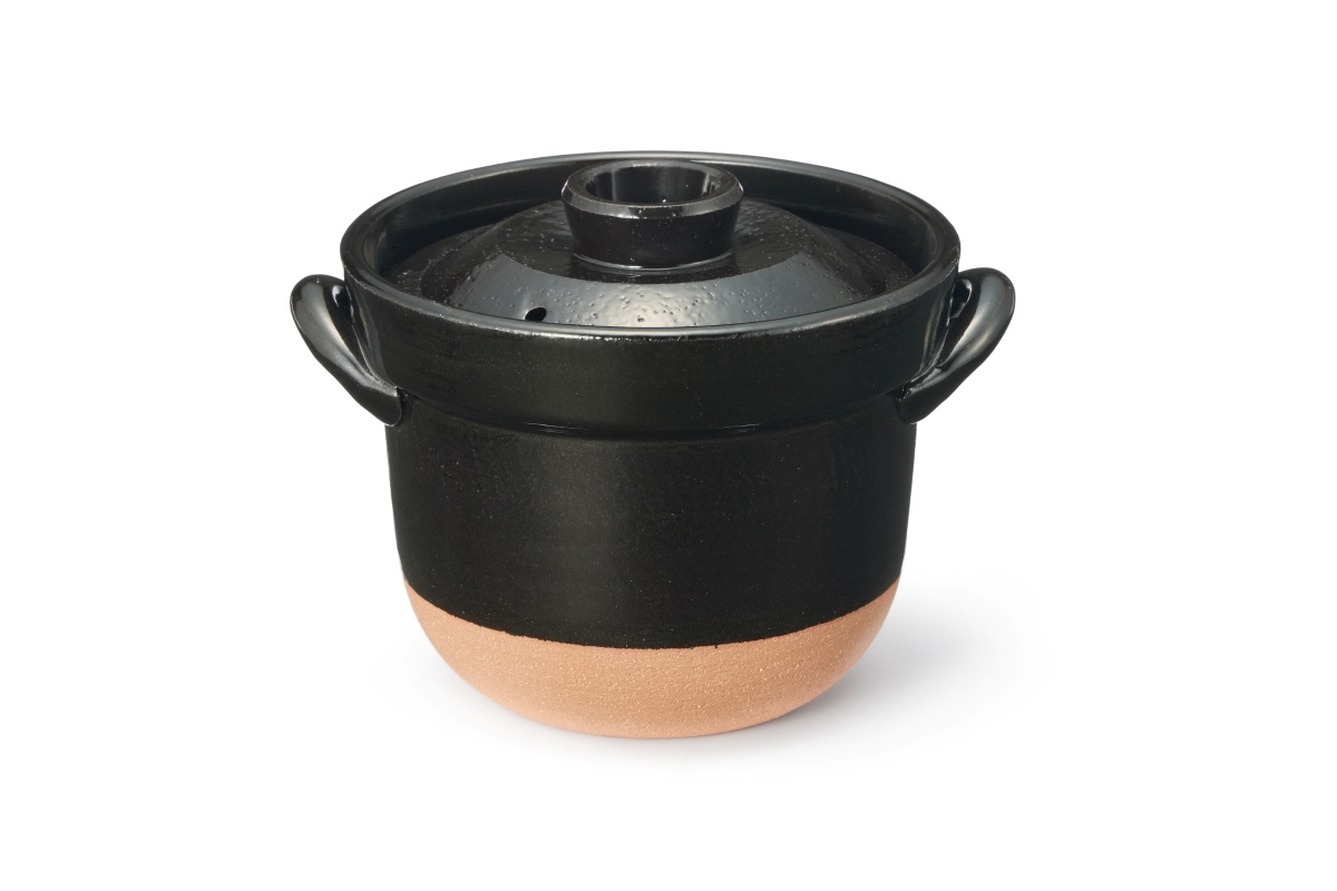 レンジで温め直せる 萬古焼 ごはん鍋