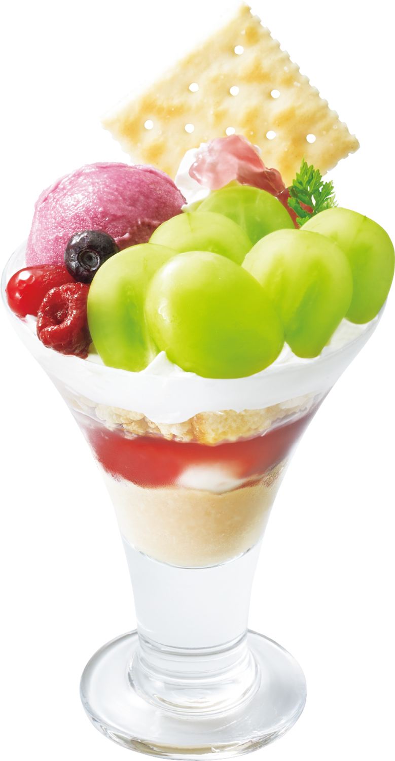 「シャインマスカットパフェ」（988円）