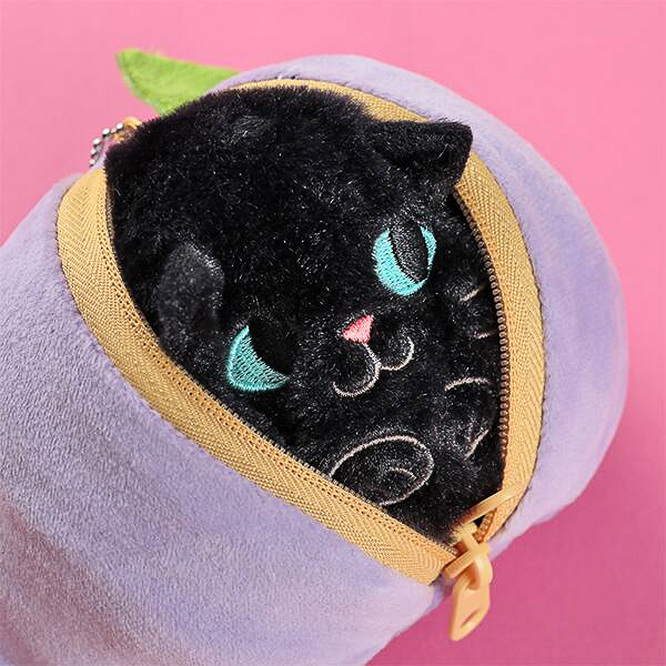 「リバーシブルポーチ」オバケ＆クロネコ