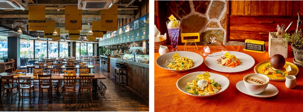 セイコーコラボカフェ「Seiko “0.001” Café」