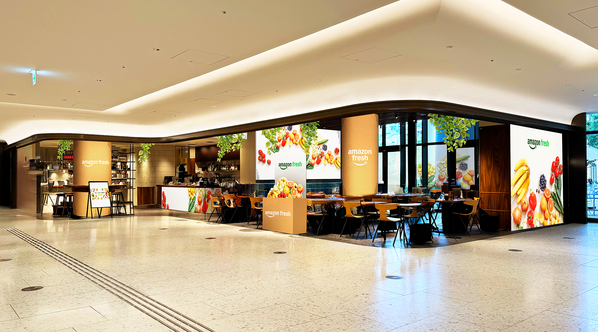 Amazon フレッシュ カフェ