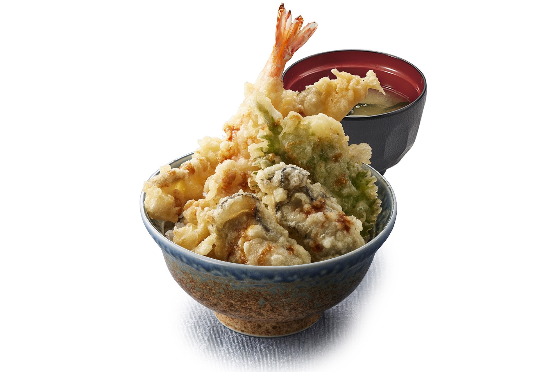 秋ご馳走天丼（みそ汁付）