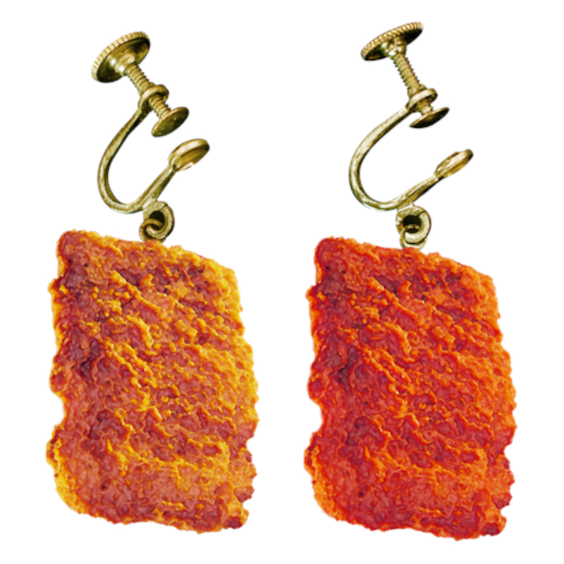 ファミチキ イヤリング