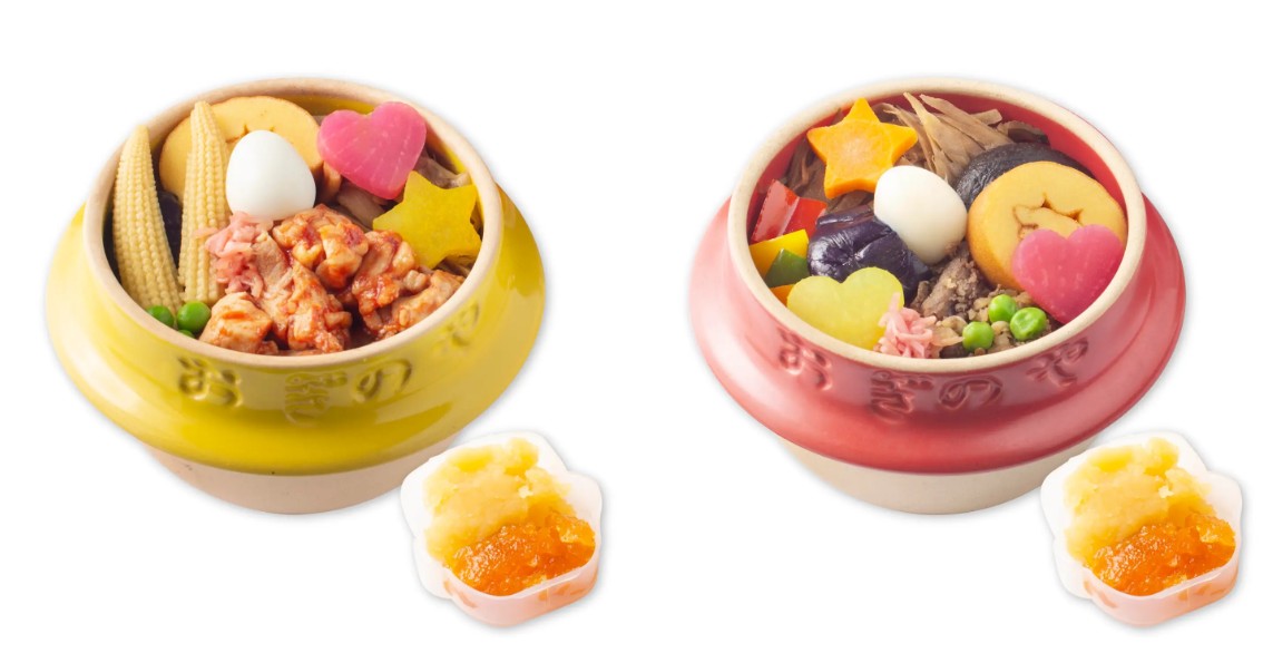 MEMちょ釜めし（左）、星の輝き釜めし（右）