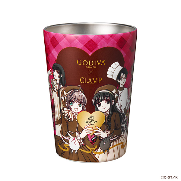 ゴディバ×CLAMP「ホワイトモカ ショコリキサー タンブラーセット」
