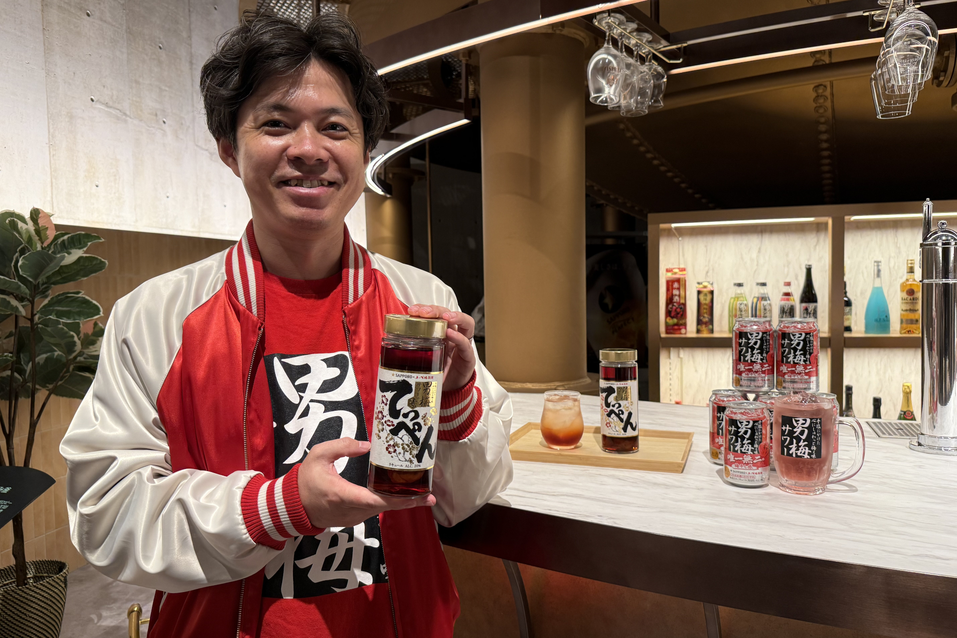 サッポロビール ビール＆RTD事業部 男梅サワーブランドマネージャーの高原務氏