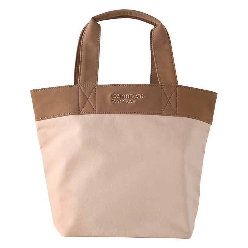 「ランチトート」ブラウン（一部コーヒー染め）