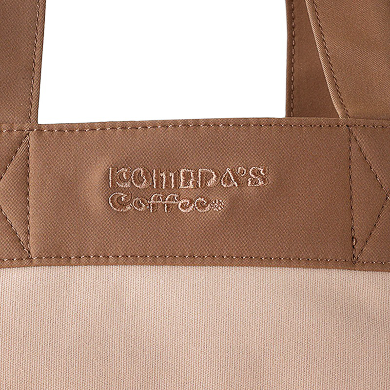 「ランチトート」ブラウン（一部コーヒー染め）