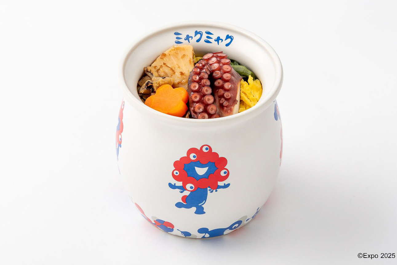 淡路屋「EXPO2025 ミャクミャク ひっぱりだこ飯」