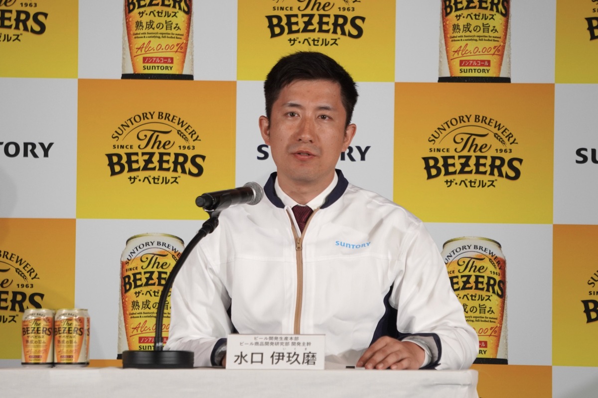 サントリー株式会社 ビール開発生産本部 ビール商品開発研究部 開発主幹 水口伊玖磨氏
