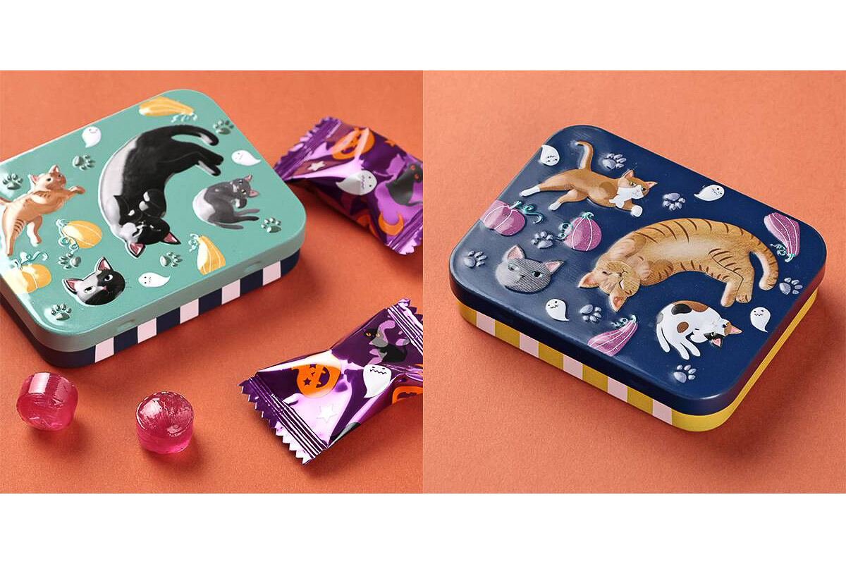 カルディコーヒーファーム「ハロウィンネコミニ缶」