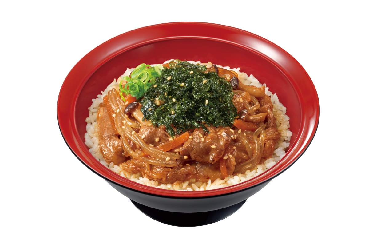 やみつき海苔プルコギ牛カルビ焼肉丼