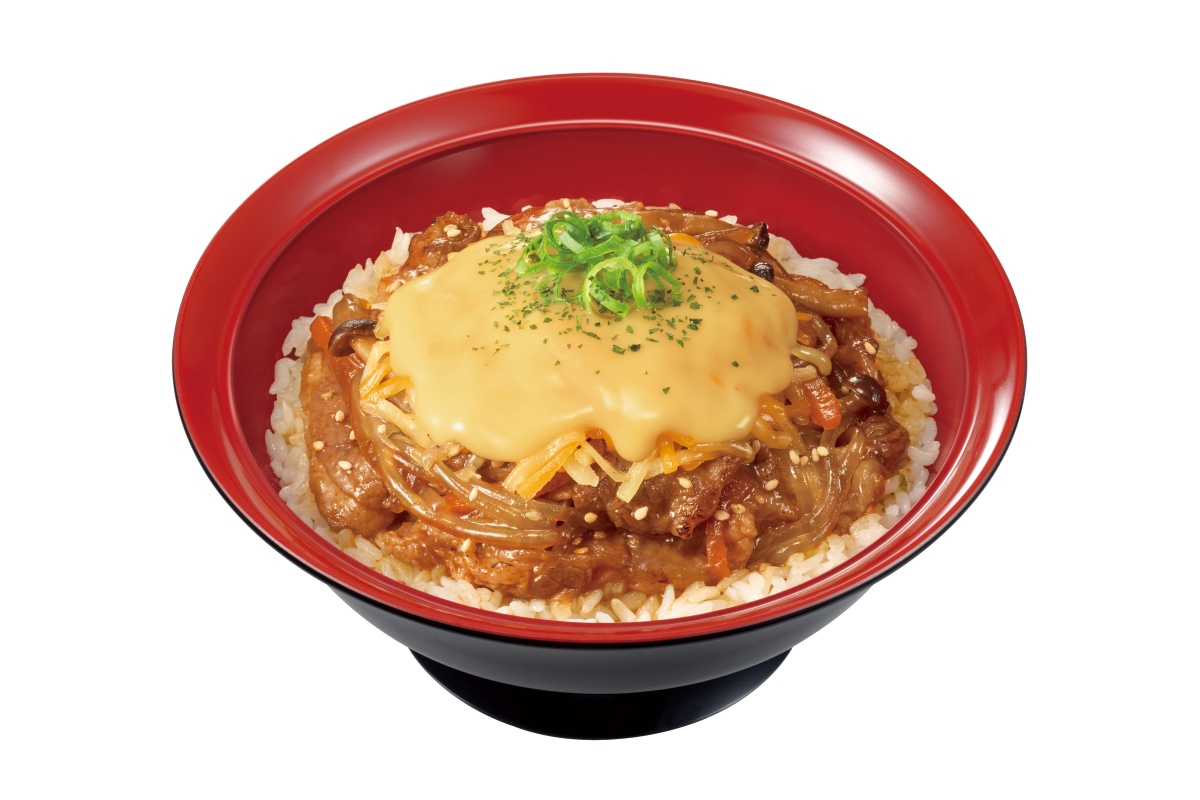 とろ～り3種のチーズプルコギ牛カルビ焼肉丼