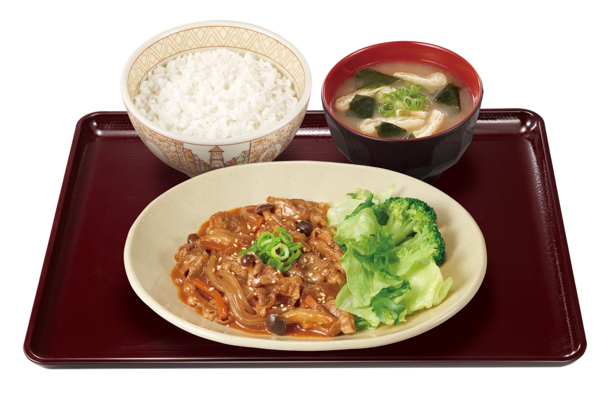 プルコギ牛カルビ焼肉定食