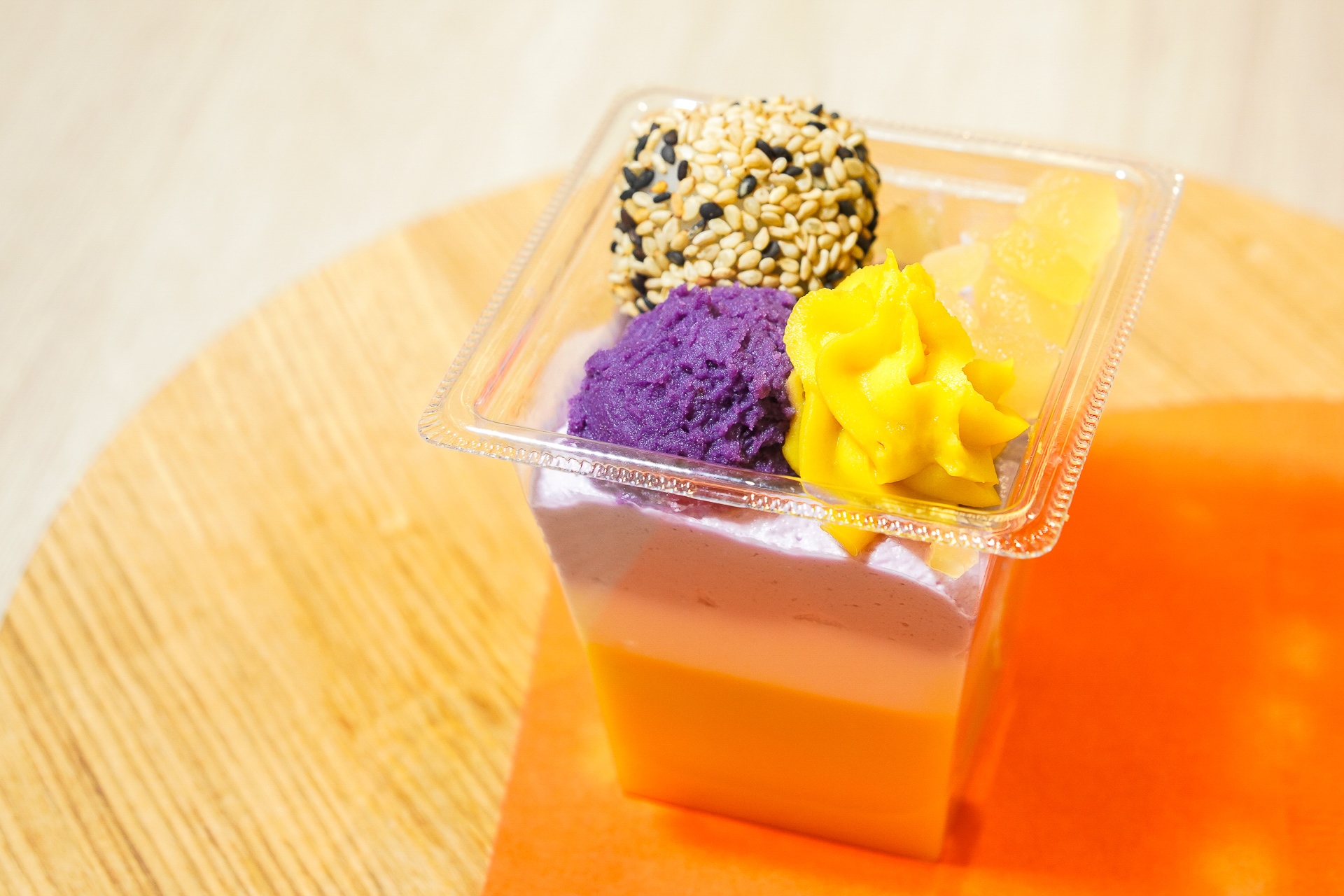 2種の芋づくしパフェ（398円・税別）