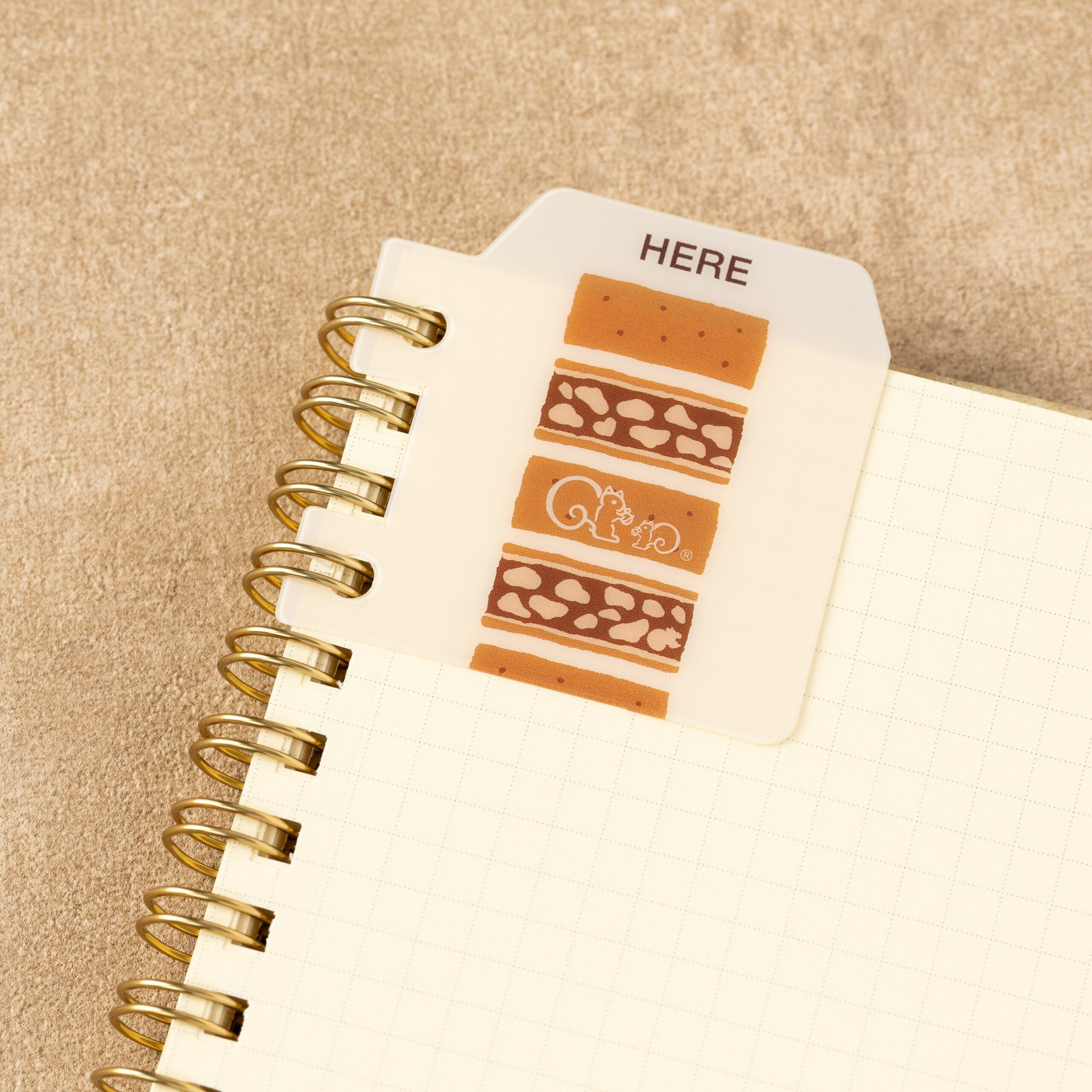 「ロルバーン ブックマーク（クルミッ子/リスくん/アソート）」（各528円）