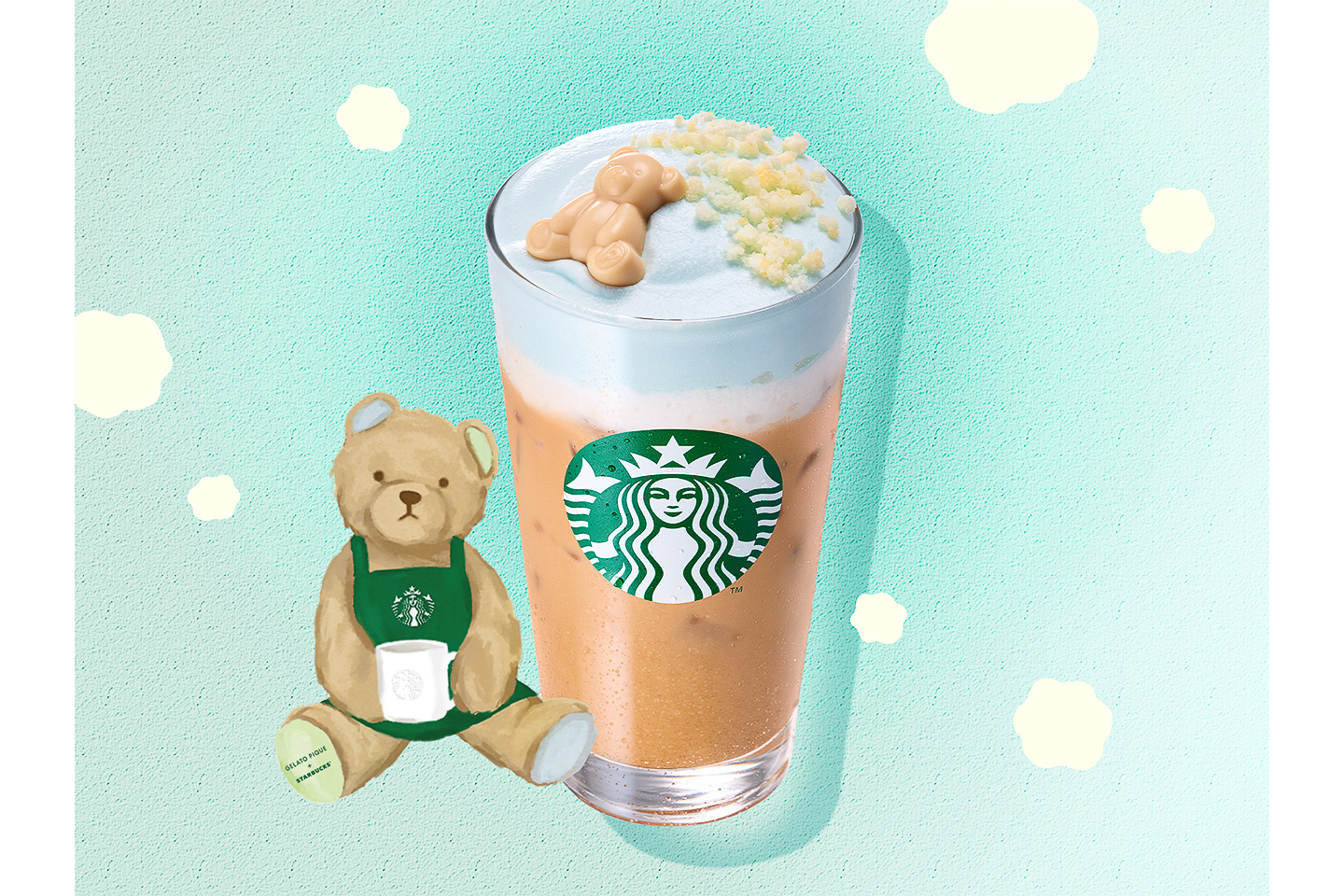 スターバックス×ジェラート ピケ「ピケ モコ ブーケ & ティー ラテ」