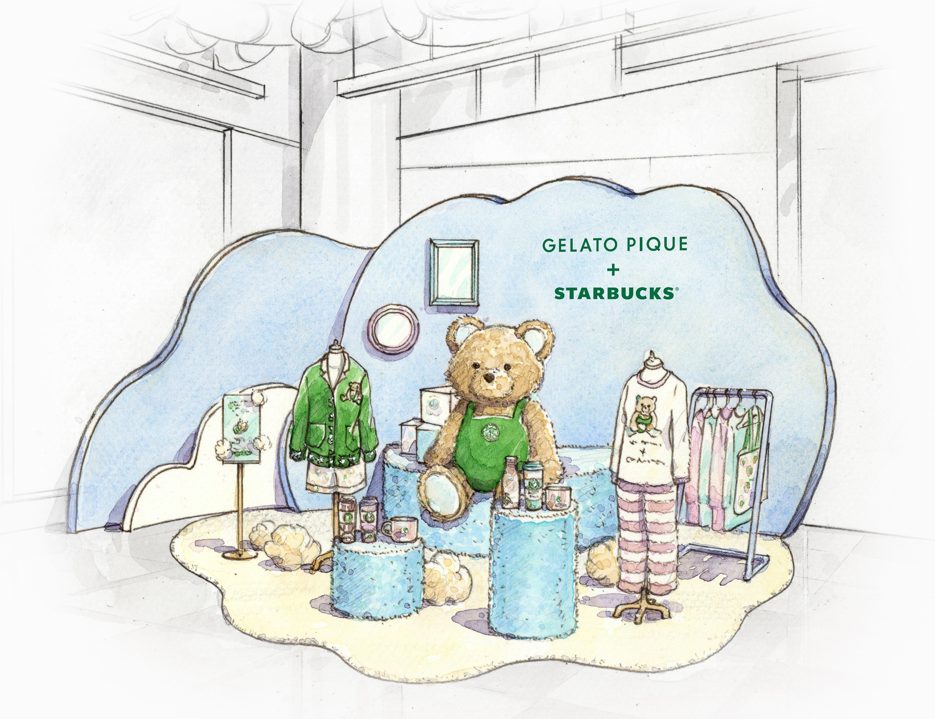 スターバックス コーヒー渋谷cocoti店でのフォトスポットのイメージ