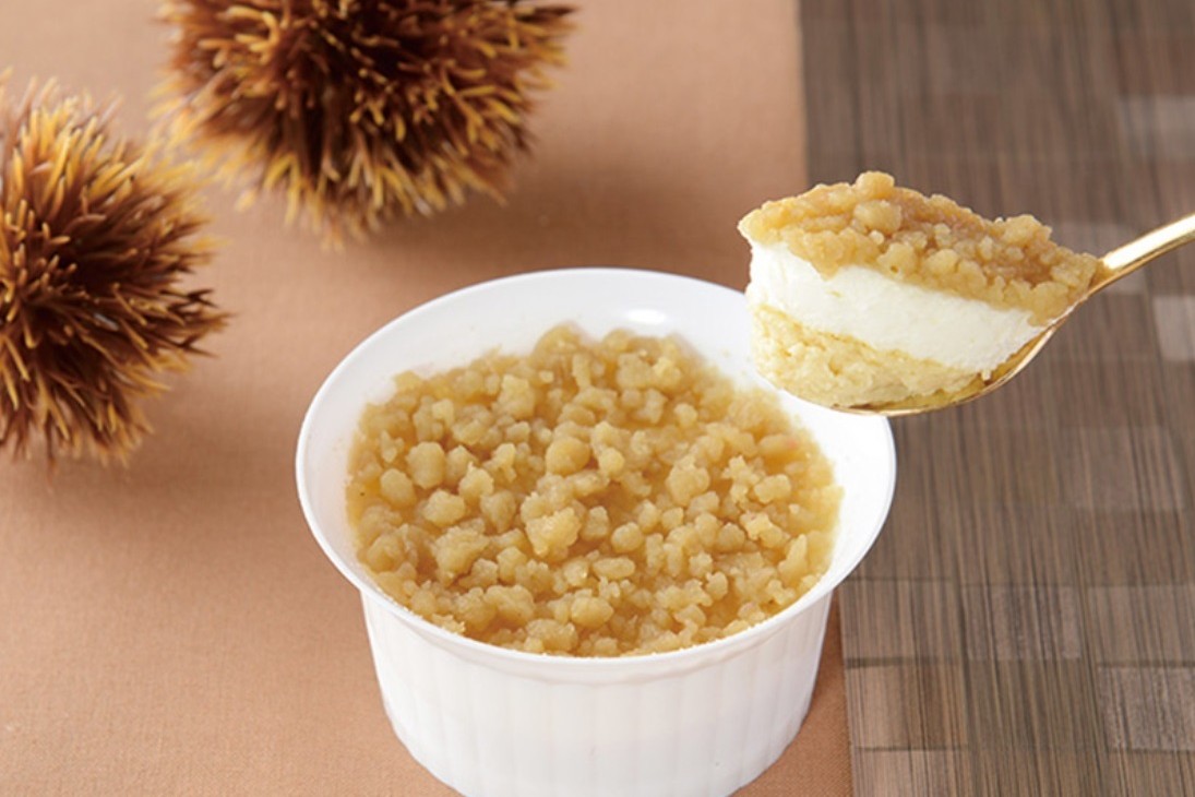 Uchi Café ほろふわ栗粉のダブルフロマージュ