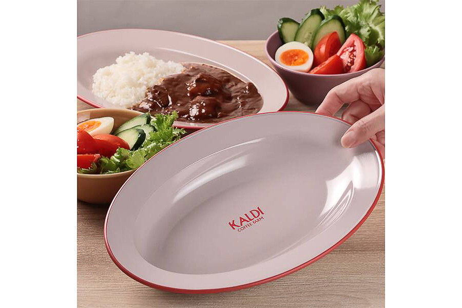 カルディコーヒーファーム「カレー皿セット」