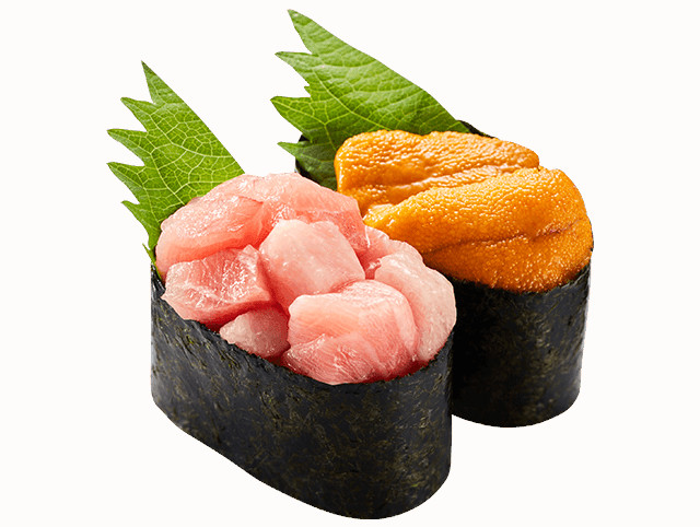 みなみ鮪大とろぶつ＆うに軍艦