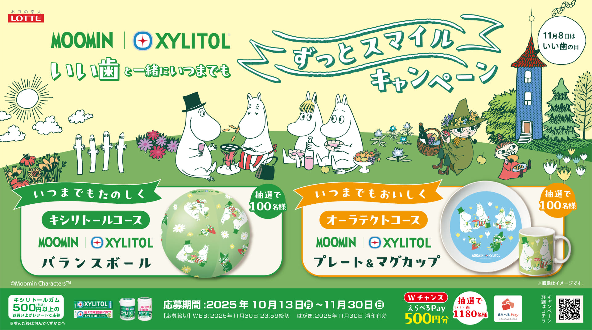 「いい歯と一緒にいつまでも ずっとスマイル」キャンペーン