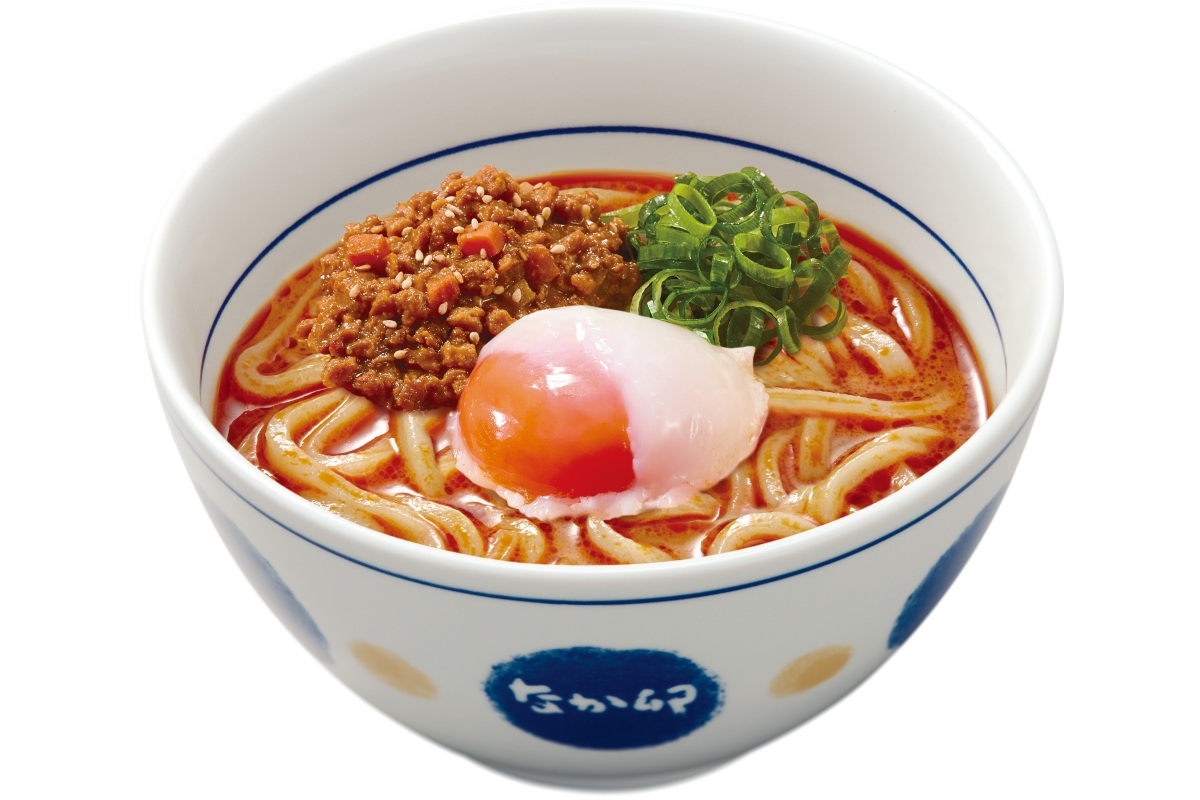 温たま担々うどん