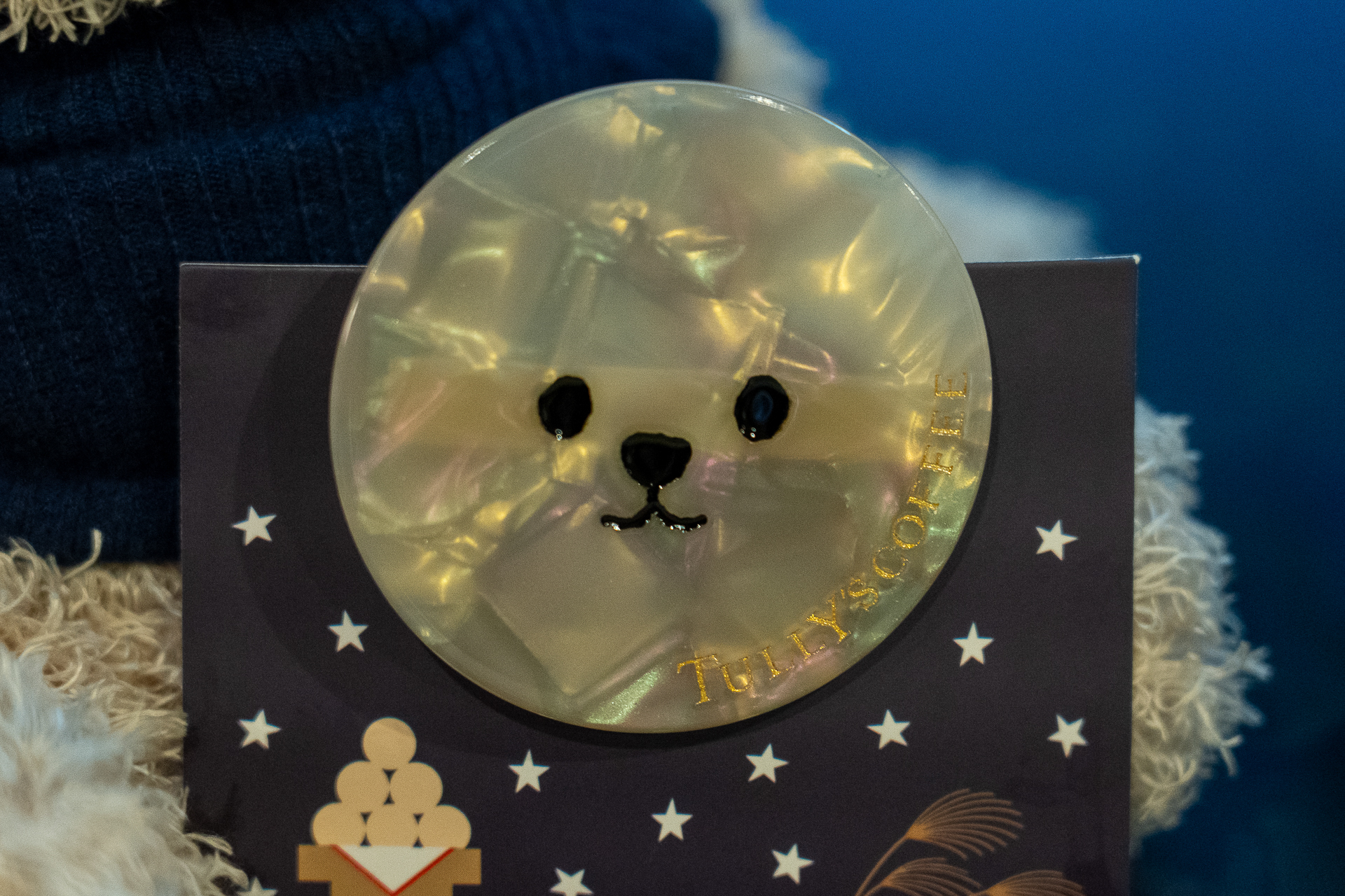 キラキラしていてかわいい！タリーズロゴ入りだ