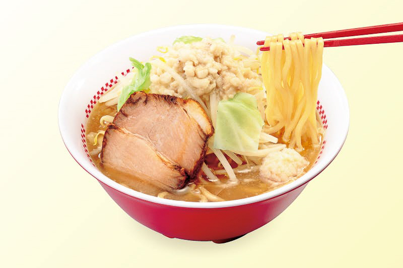 スガキヤ×キブサチ「スガ・ジロー」（690円/肉2枚追加の肉マシは＋300円）