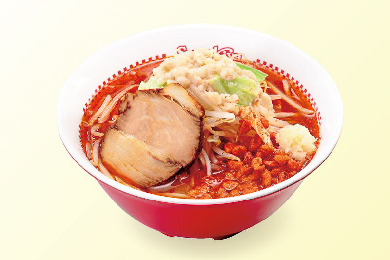 「辛口スガ・ジロー」（740円/肉2枚追加の肉マシは＋300円）