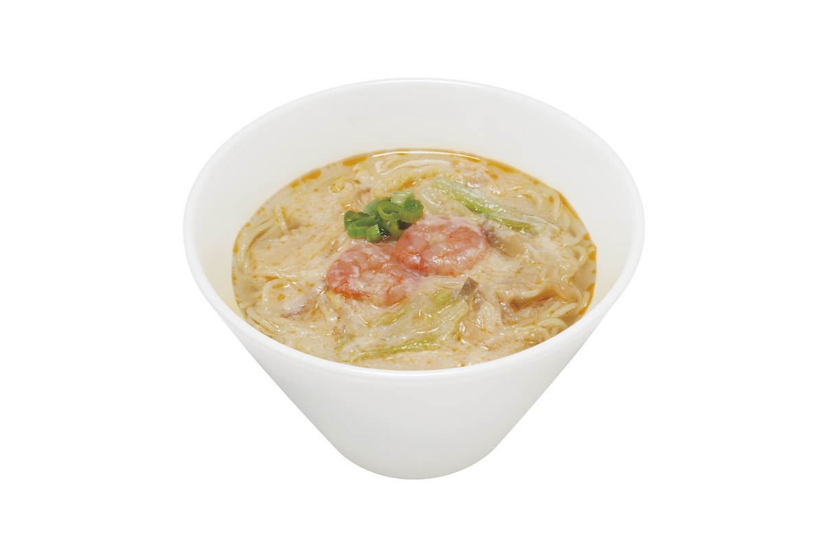 「台湾風ピリ辛豆乳野菜麺」（693円）