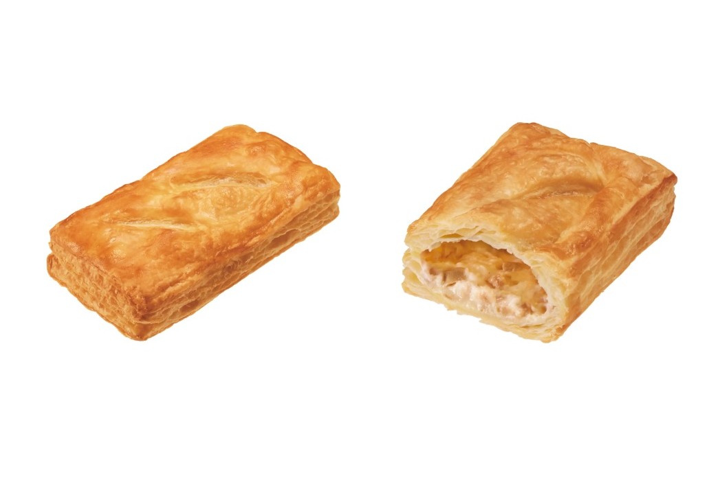 きのことチキンのクリームシチューパイ