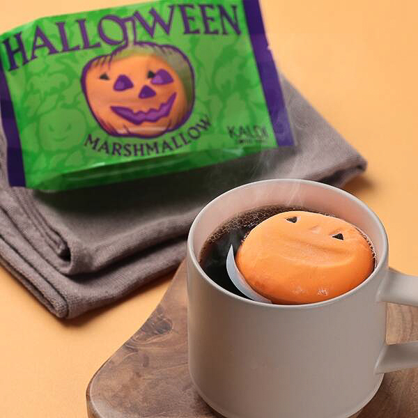 「ハロウィンマシュマロ」（かぼちゃ）