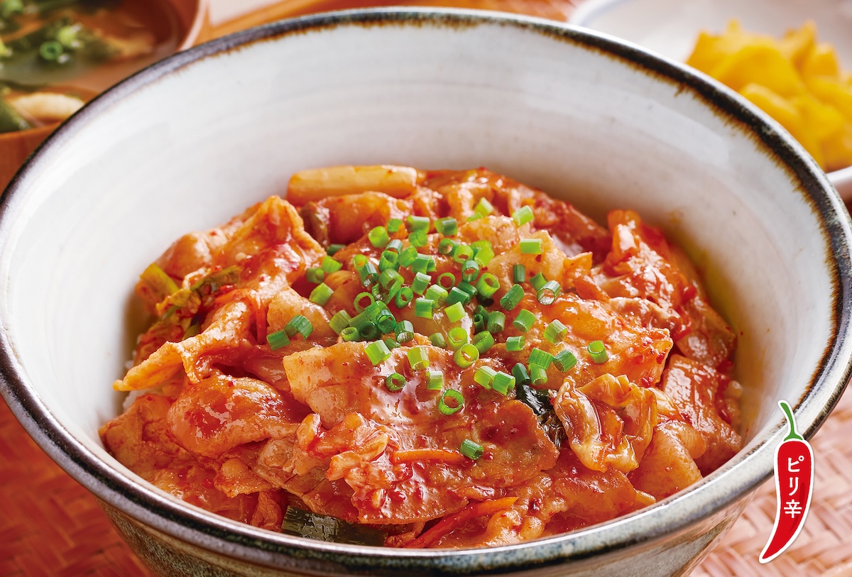 旨みたっぷり豚キムチ丼