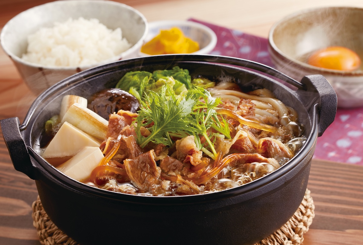 肉増し！すき焼き鍋定食