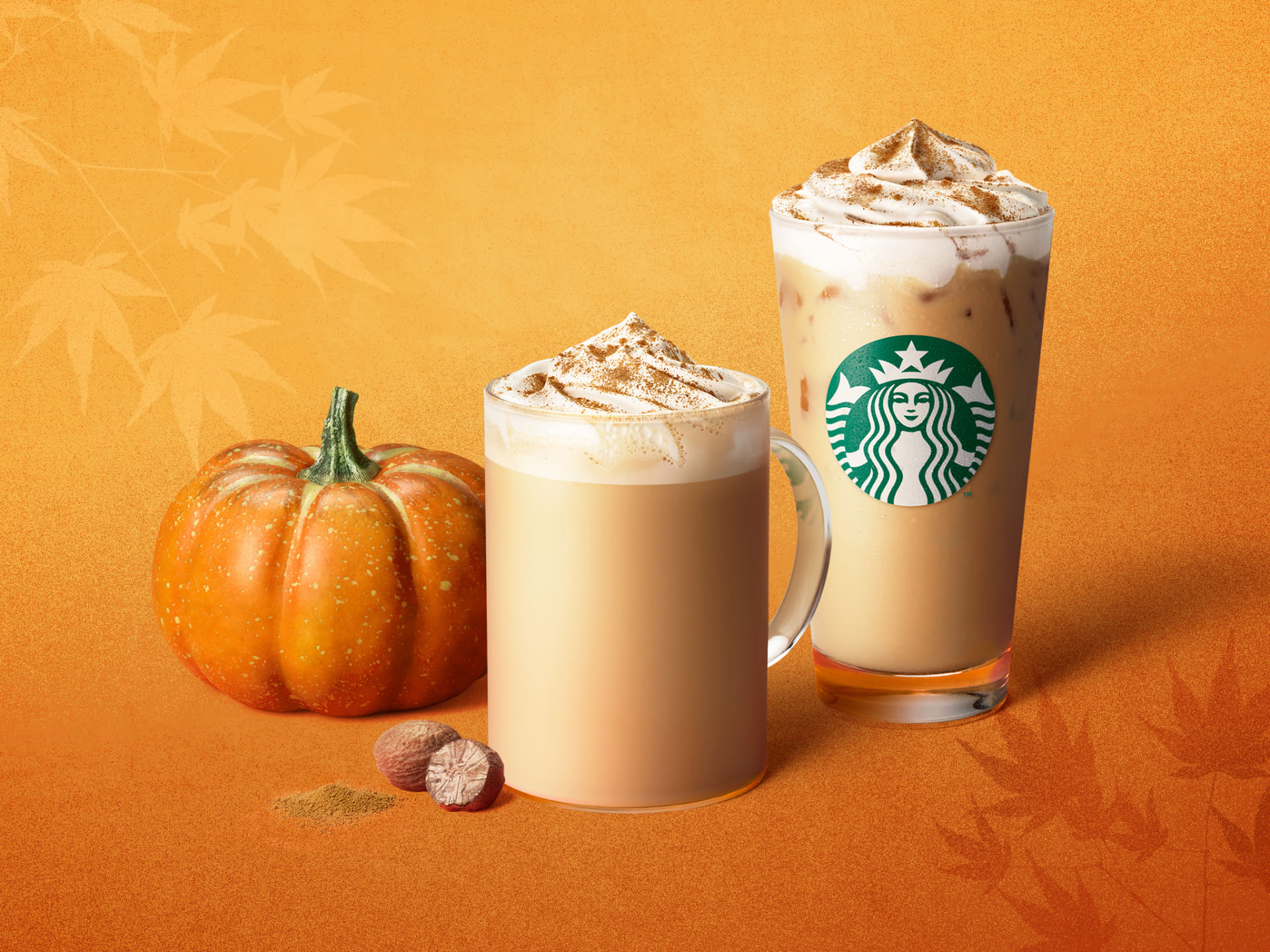スターバックス コーヒー「パンプキン スパイス ラテ」