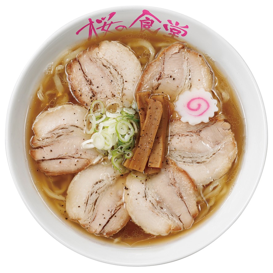ご当地ラーメン編で発売した「会津喜多方らあめん 桜の食堂」（2013年10月発売）
