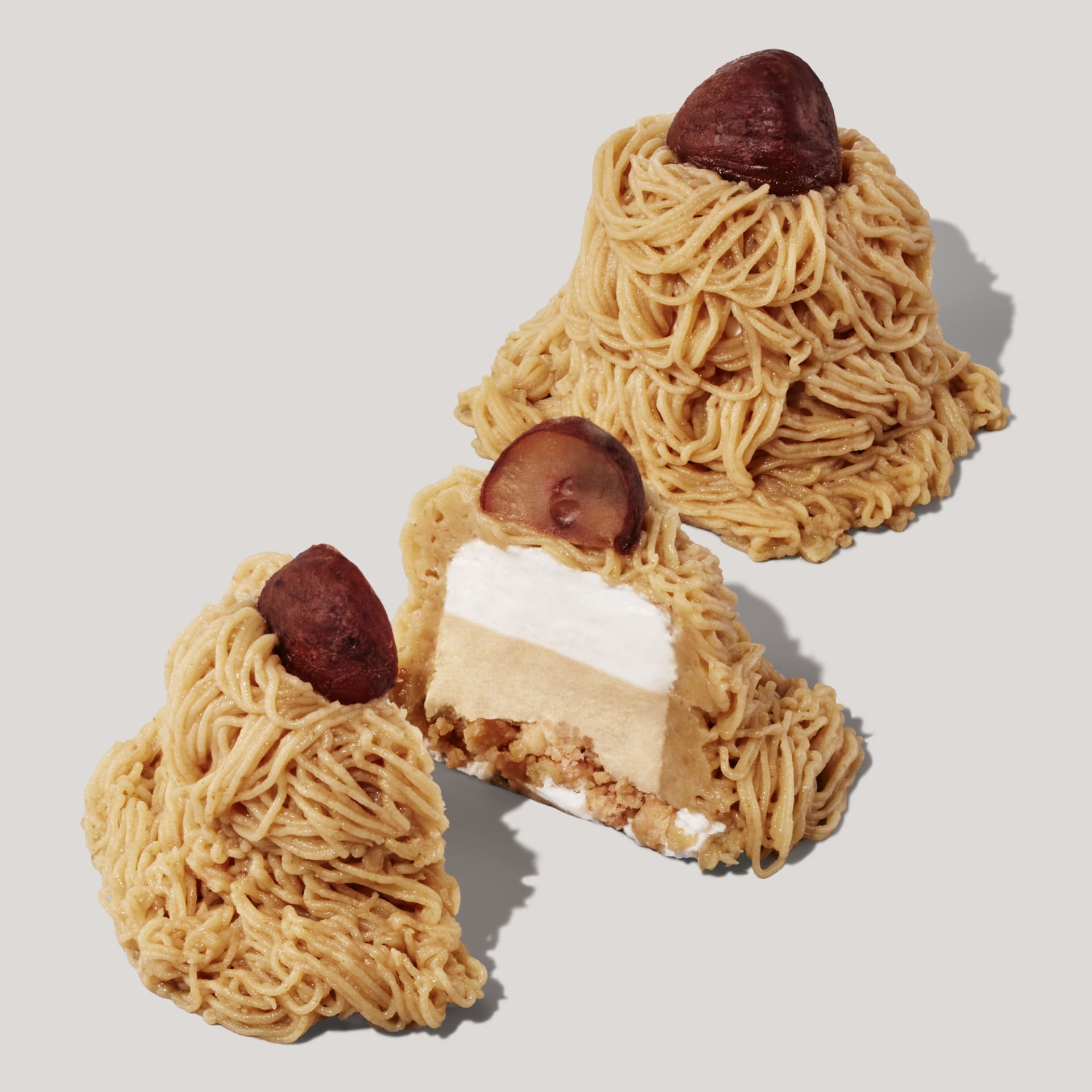 手しぼり栗のモンブラン（590円）