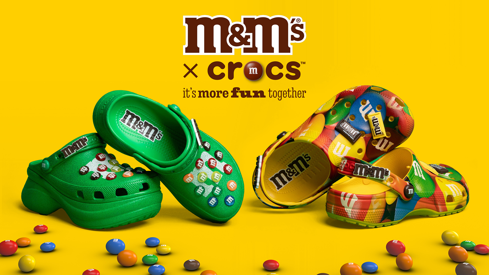 クロックス×M&M'S コラボアイテム